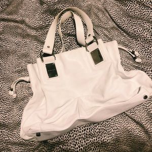 White Michael Kors purse